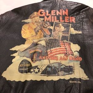 Vintage Glenn Miller Avirex Leather 